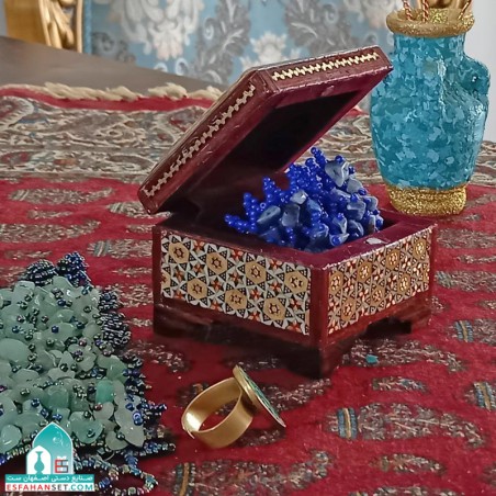 جعبه خاتم کاری 3 کالاهای چوبی خاتم کاری