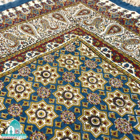 سفره سنتی قلمکار اصفهان اندازه 120×120 سانتیمتر مربعی