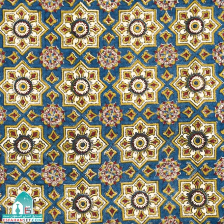 سفره سنتی قلمکار اصفهان اندازه 120×120 سانتیمتر مربعی