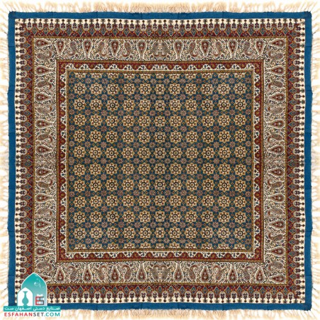 سفره سنتی قلمکار اصفهان اندازه 120×120 سانتیمتر مربعی