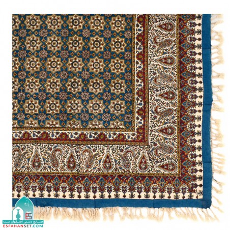 سفره سنتی قلمکار اصفهان اندازه 120×120 سانتیمتر مربعی