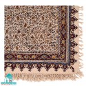 سفره پارچه قلمکار طرح گل و بوته اندازه 100×100 سانتیمتر ابعاد 100×100 سانتیمتر