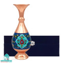 گلدان نقاشی مسی