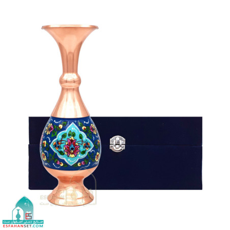 گلدان مسی نقاشی