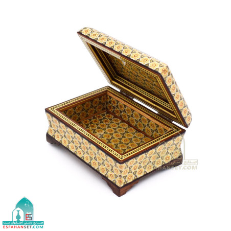 جعبه جواهرات خاتم کاری