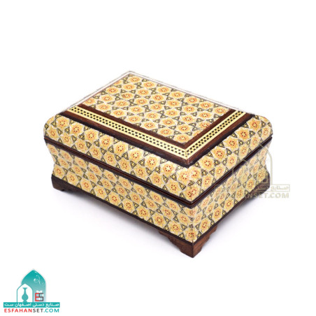جعبه جواهرات خاتم کاری