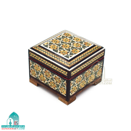 جعبه حلقه طلا خاتم کاری