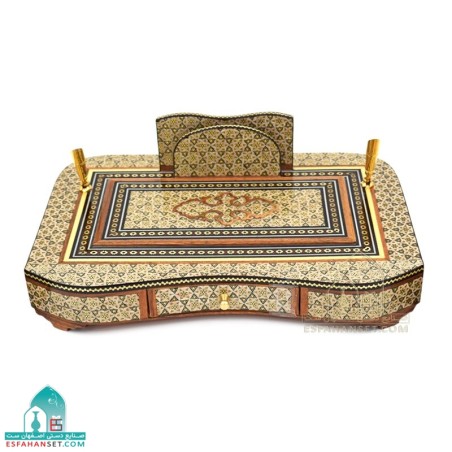 ست لوازم رومیزی چوبی خاتم کاری