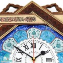 ساعت دیواری خاتم کاری طرح آیت الکرسی