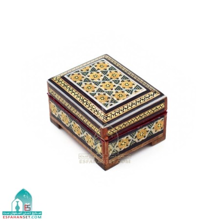 جعبه خاتم کاری کوچک