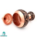 خرید شکلات خوری مسی گل و مرغ الماس تراش