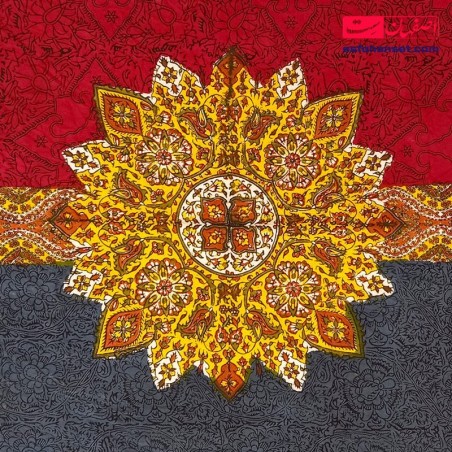 رومیزی سنتی قلمکار ابعاد 150×100 سانتیمتر مستطیل شکل