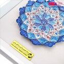 تابلو میناکاری اصفهان اندازه 30×30 سانتیمتر بشقاب و سینی مسی